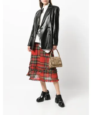 CHANEL Pre-Owned 1998 CC花柄ジャカード ハンドバッグ - ゴールド - サムネイル2