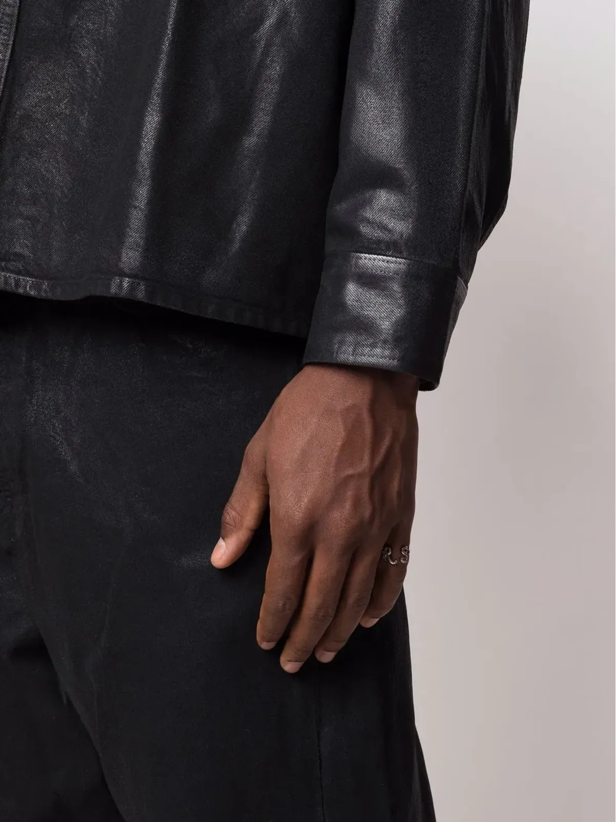 Raf Simons RS ブラス リング - 画像2