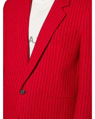 Saint Laurent ピンストライプ柄 シングルブレストブレザー - サムネイル5