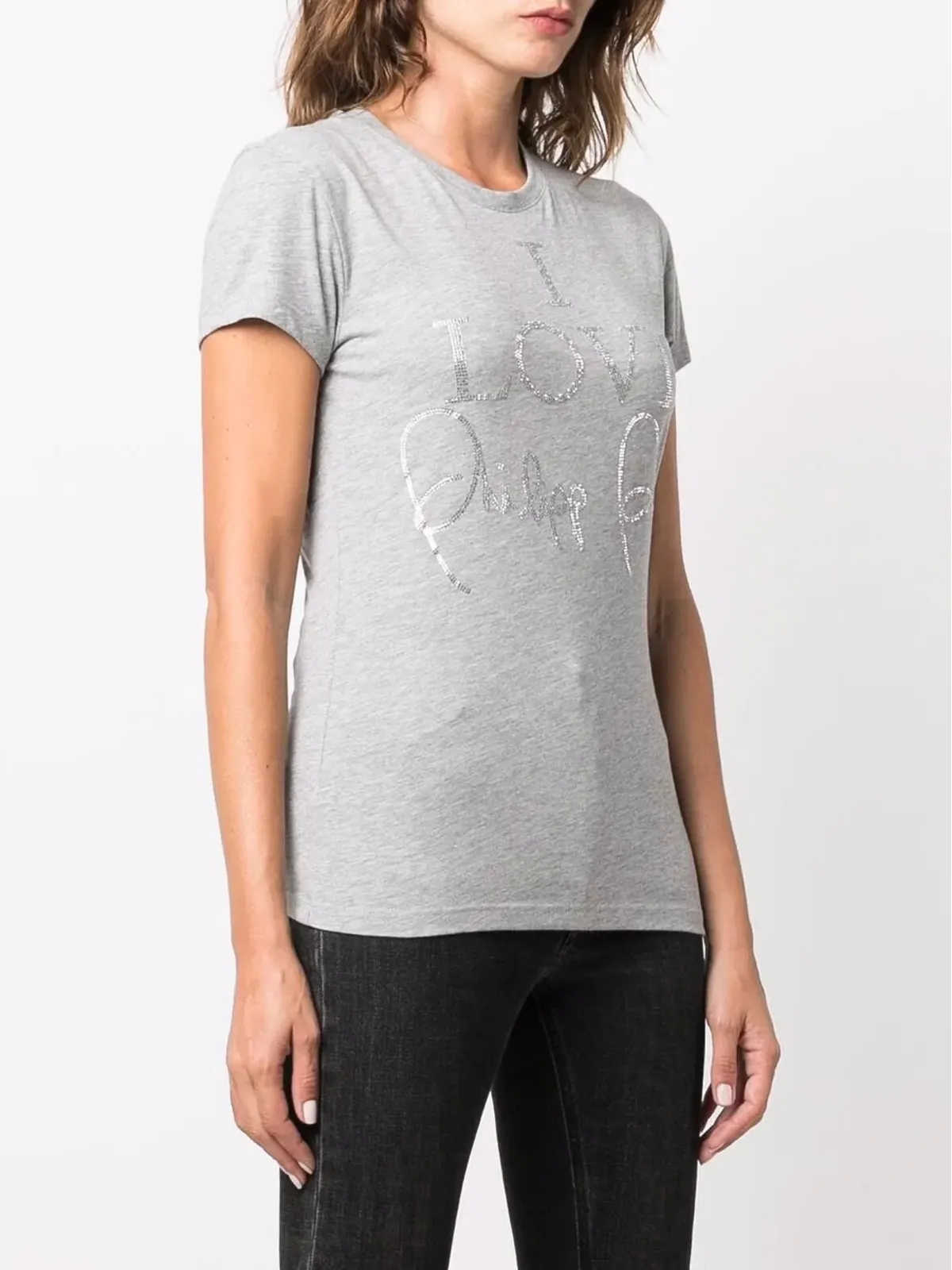 Philipp Plein ロゴプリント半袖Tシャツ - 画像3