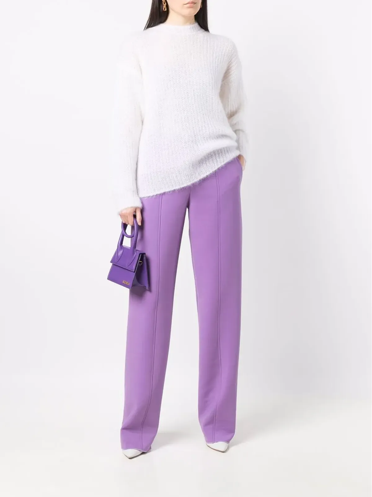 Ferragamo ドロップショルダー ニットセーター - 画像2