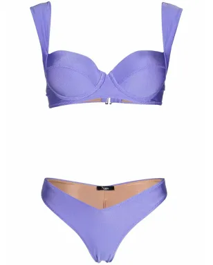 Noire Swimwear シャインフィニッシュ ビキニセット - サムネイル1