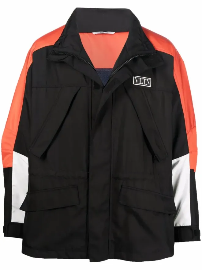 Valentino Garavani Valentino Garavani パネルドスポーツジャケット（ブラック）の商品画像