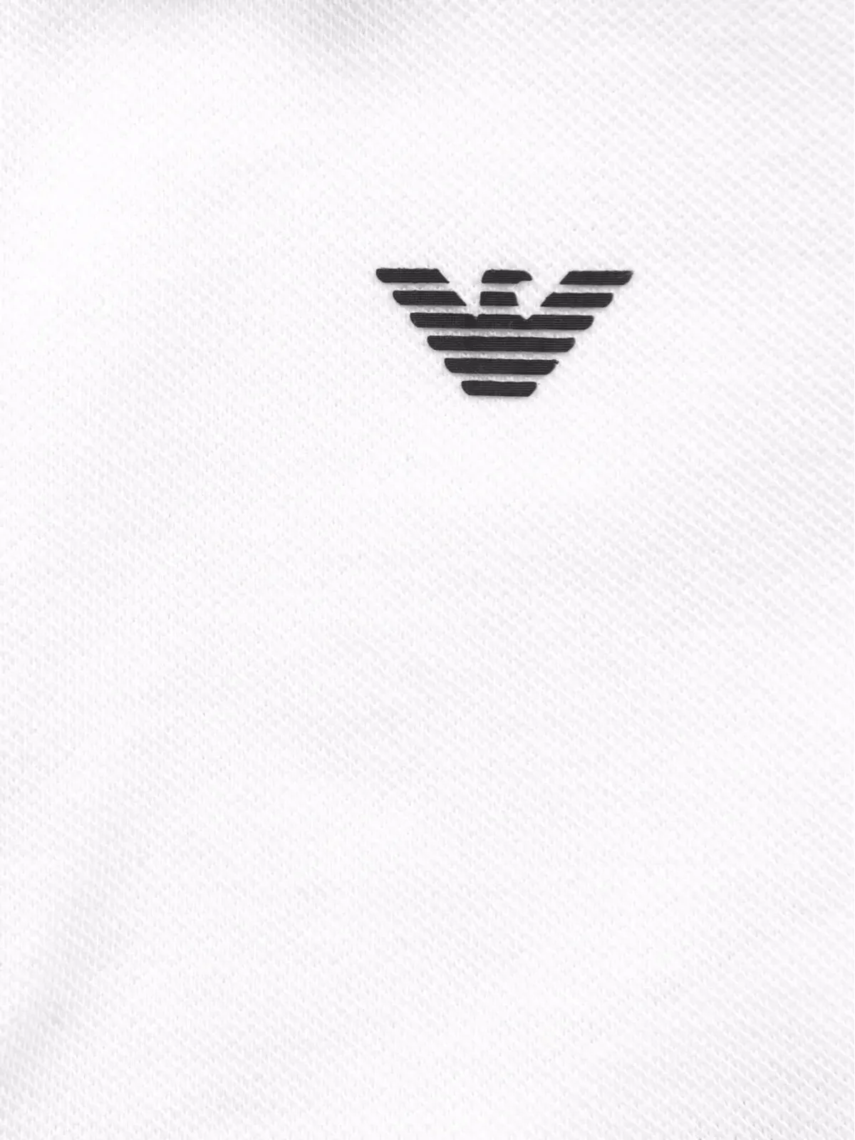Emporio Armani Kids ロゴプリント コットン ポロシャツ - 画像3