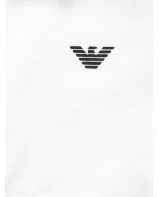 Emporio Armani Kids ロゴプリント コットン ポロシャツ - サムネイル3