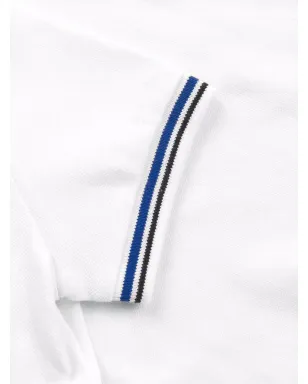 Emporio Armani Kids ロゴプリント コットン ポロシャツ - サムネイル4