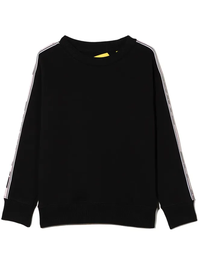 Off-White Kids Off-White Kids ロゴテープ クルーネック スウェットシャツの商品画像