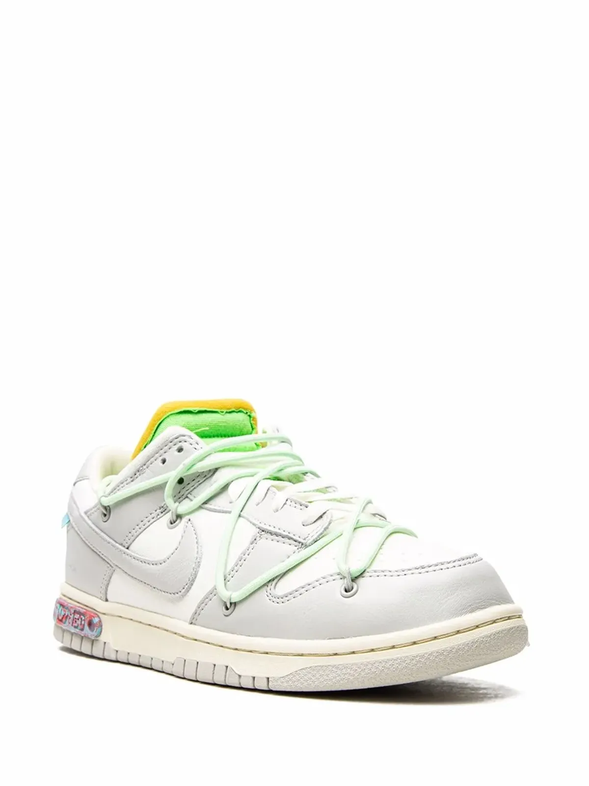 Nike X Off-White ダンク ロー スニーカー - 画像2