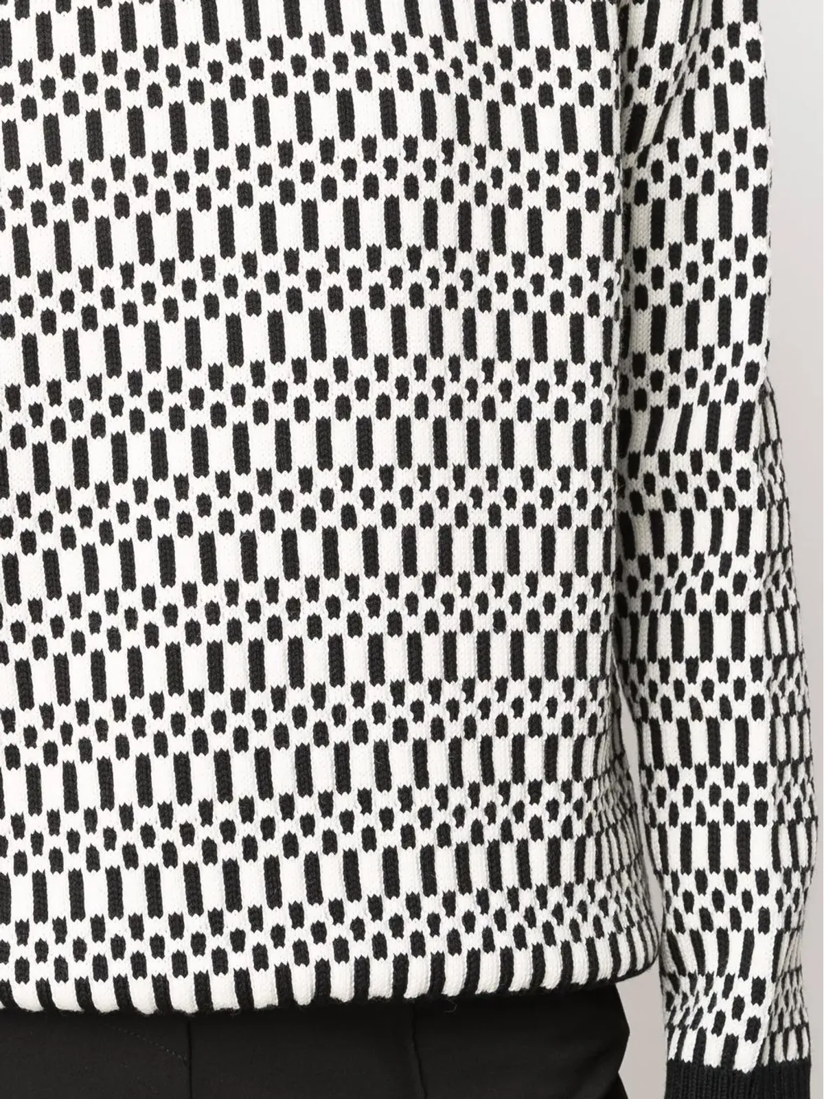 Jil Sander スカーフディテール柄セーター - White - 画像5