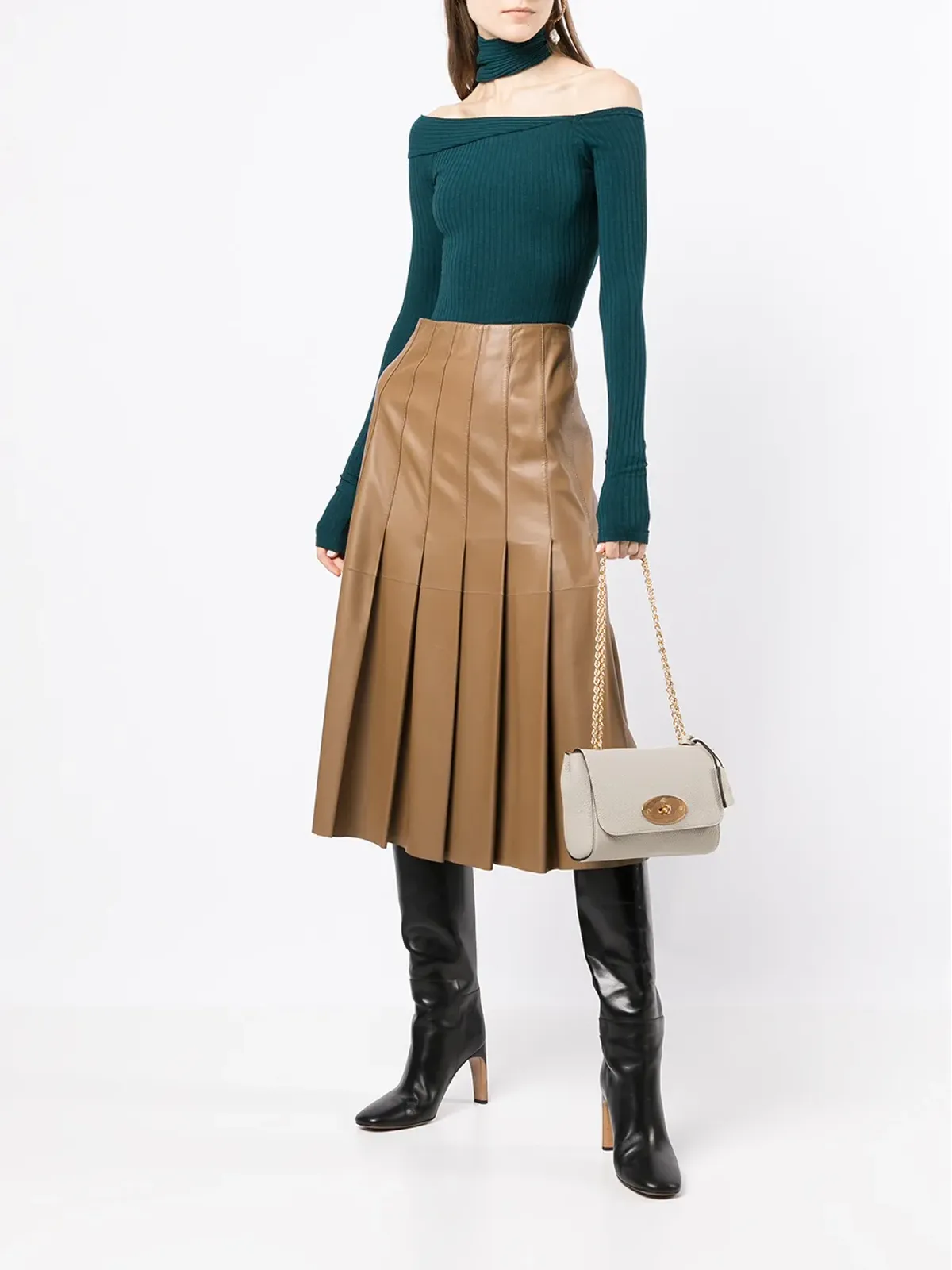 Mulberry Lily satchel bag - Neutrals - 画像2
