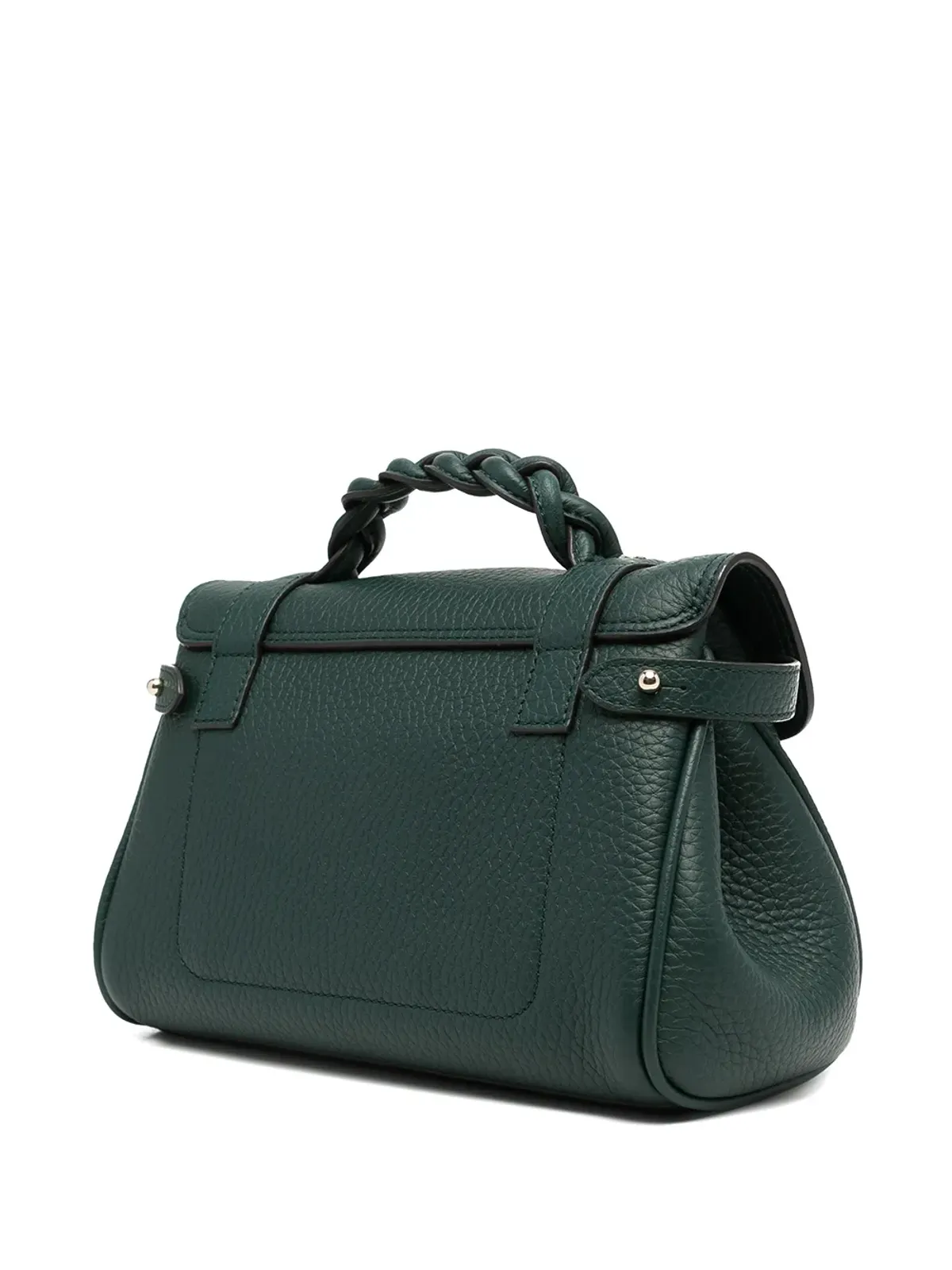 Mulberry ミニ Alexa ヘビーグレイン サッチェルバッグ - グリーン - 画像3