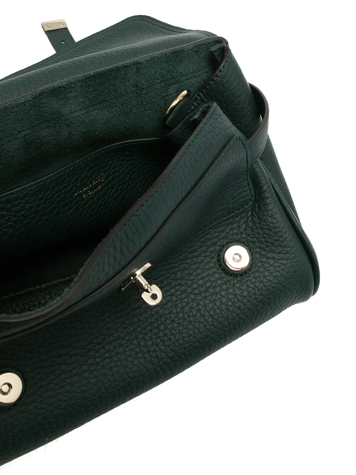 Mulberry ミニ Alexa ヘビーグレイン サッチェルバッグ - グリーン - 画像4