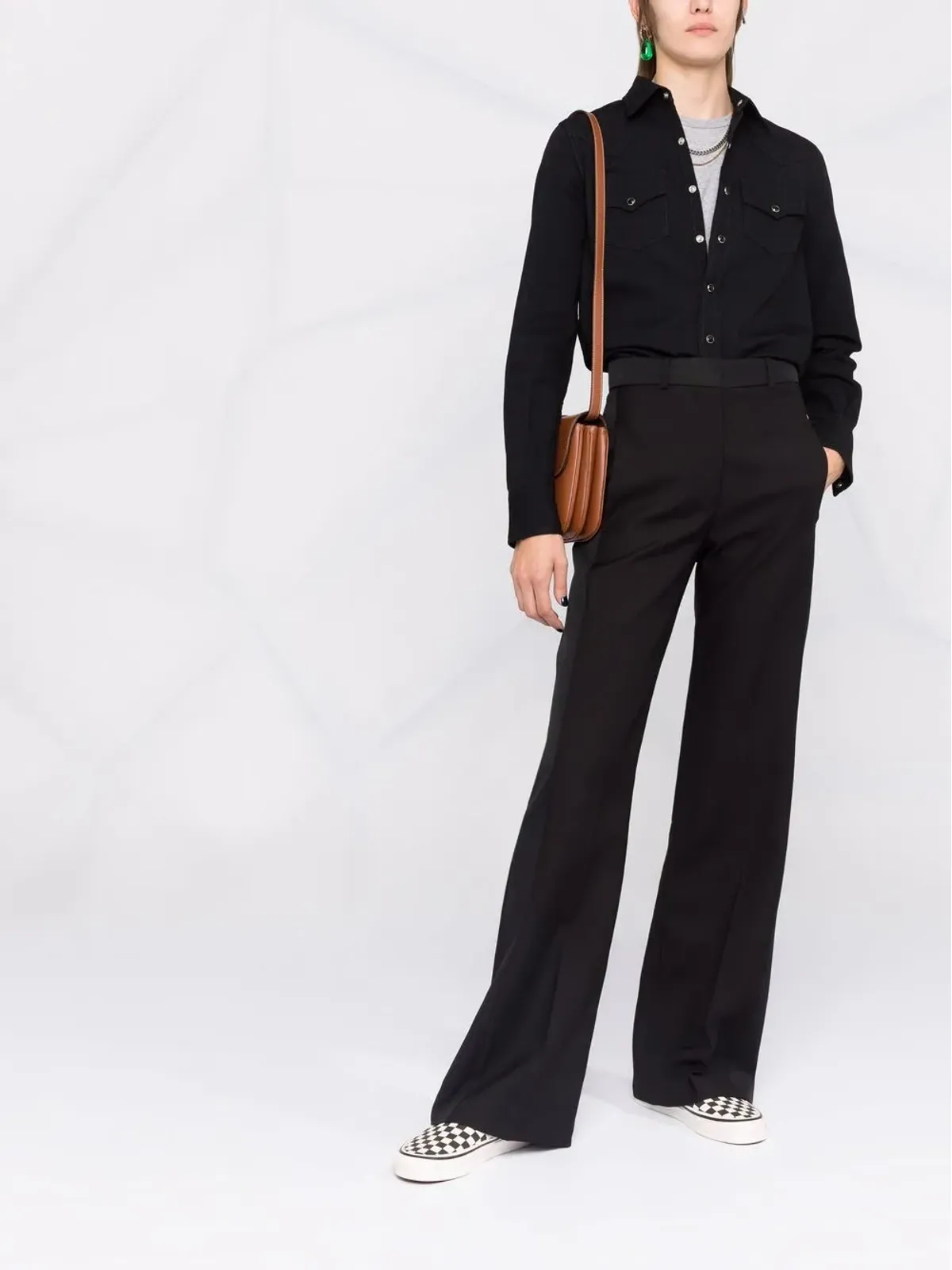 Saint Laurent ウェスタン風シャツ - 画像2