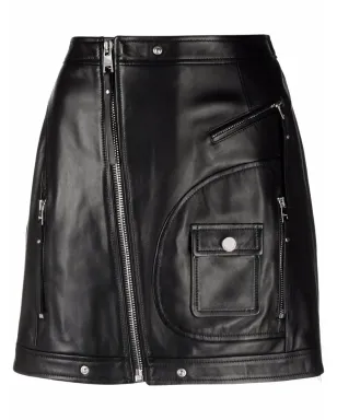 RED Valentino ジップアップ バイカースカート - サムネイル1
