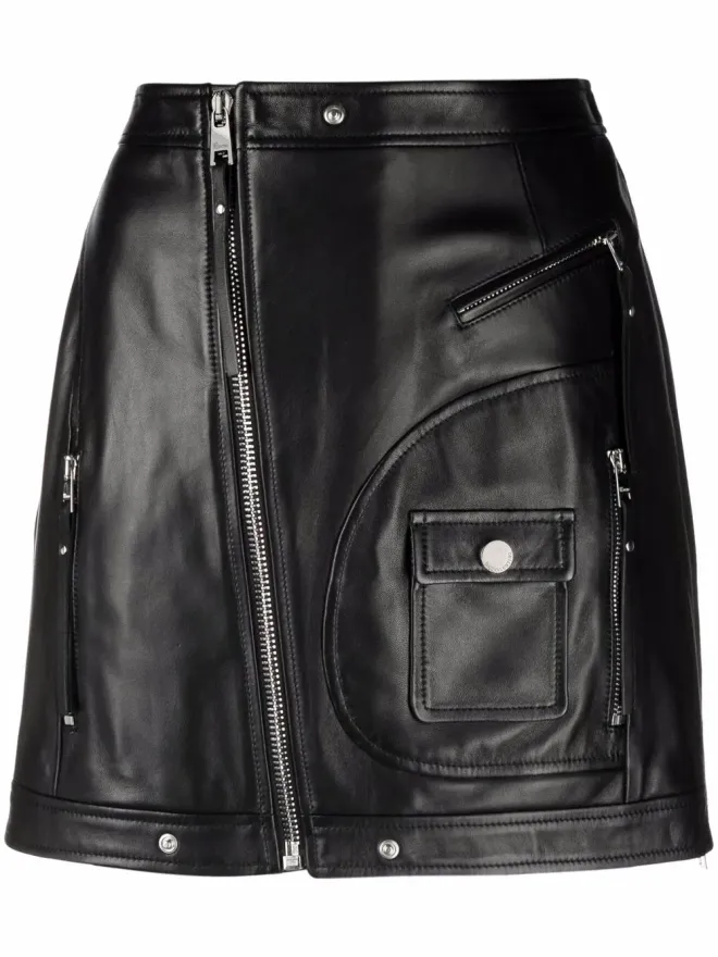 RED Valentino RED Valentino ジップアップ バイカースカートの商品画像