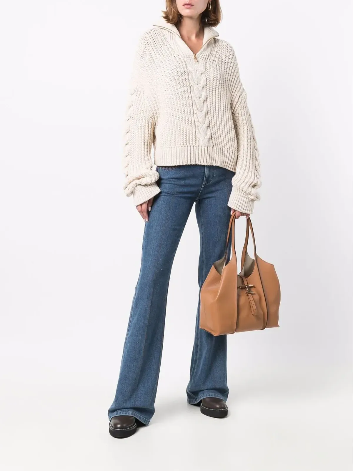 Tod's T-logo トートバッグ - 画像2