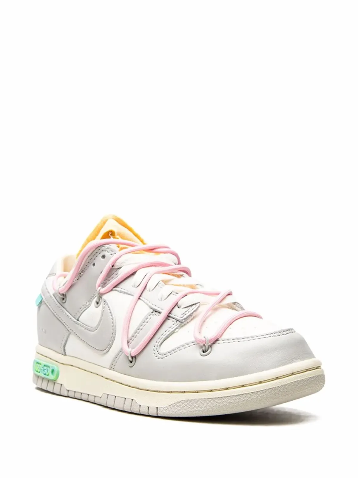 Nike X Off-White ダンク ロー Lot 09 スニーカー - 画像2