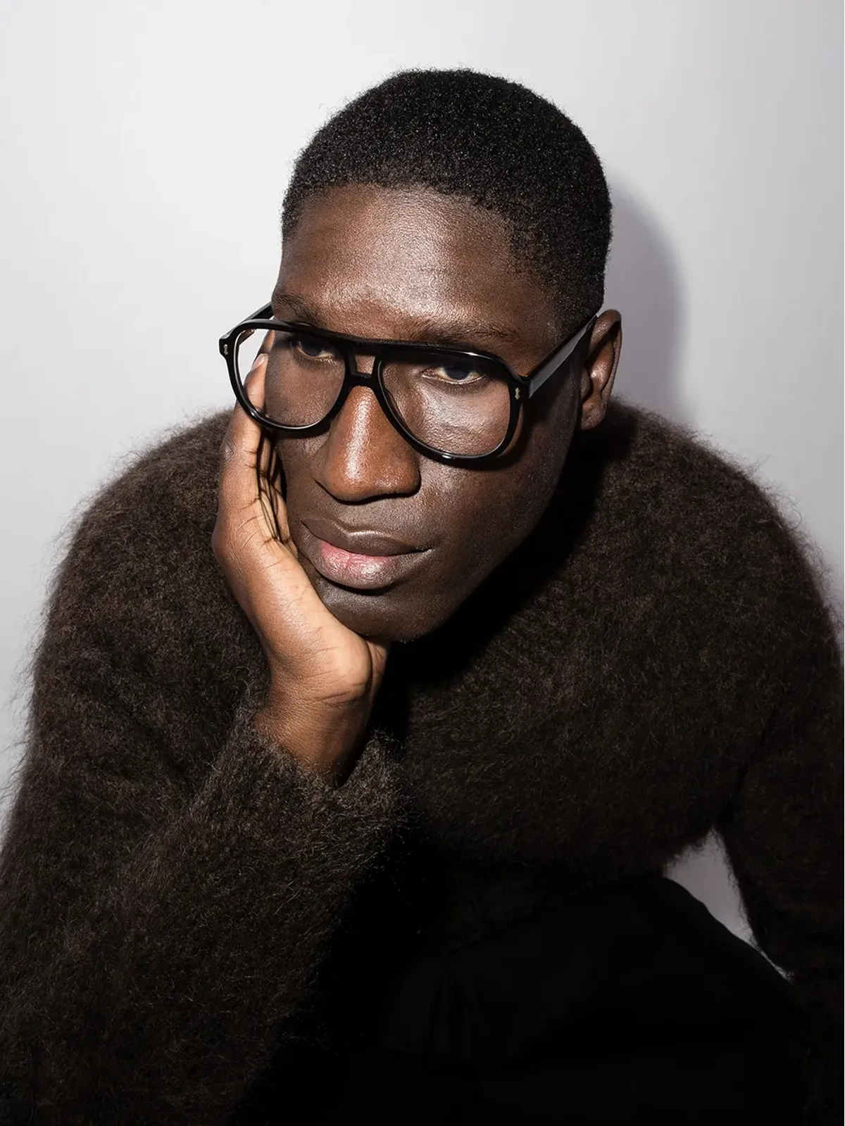 Gucci Eyewear pilot frame glasses - Black - 画像2