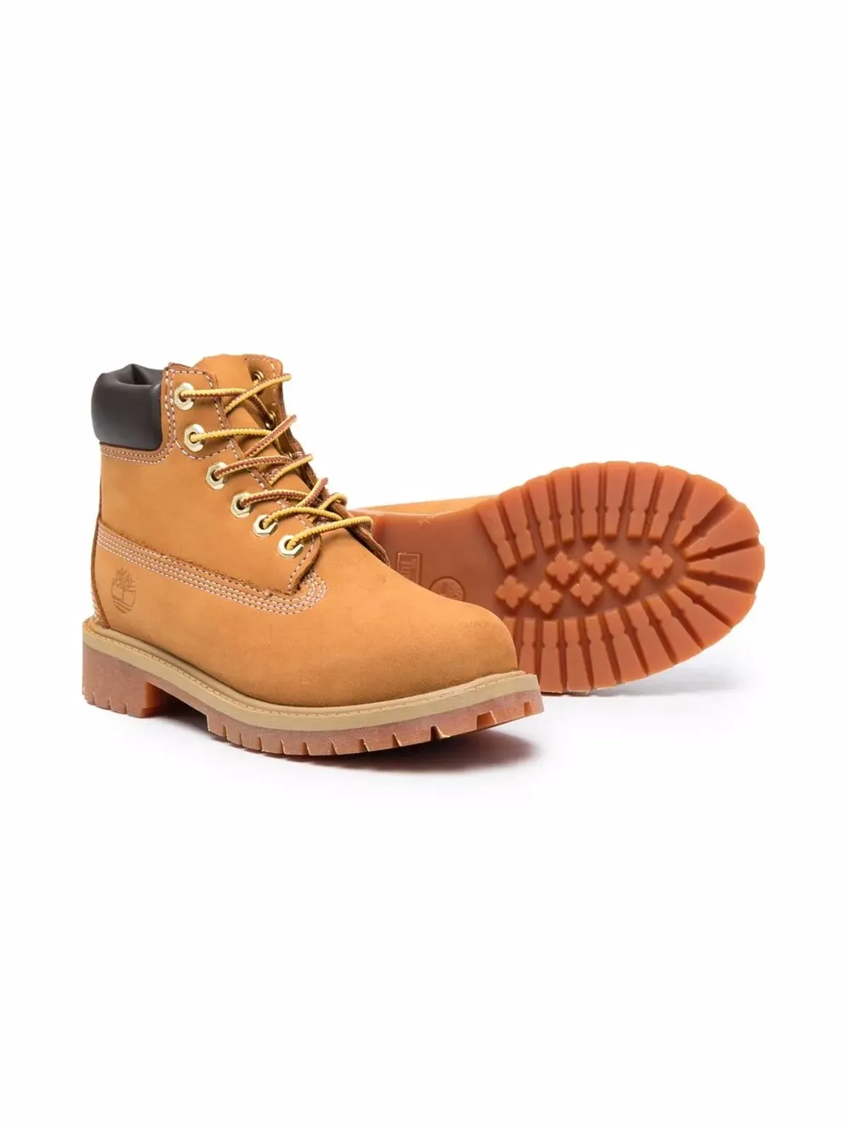 Timberland Kids プレミアム レースアップ アンクルブーツ - 画像2