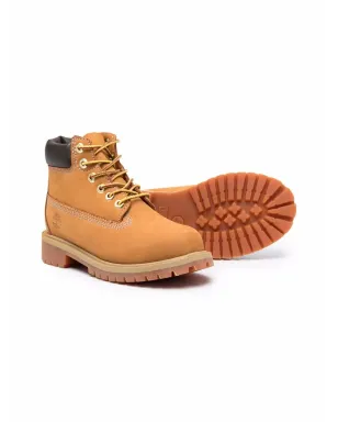 Timberland Kids プレミアム レースアップ アンクルブーツ - サムネイル2