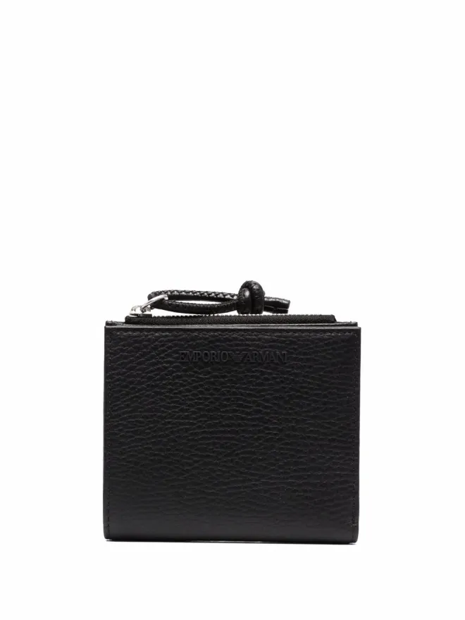 Emporio Armani Emporio Armani シボ革ウォレットの商品画像