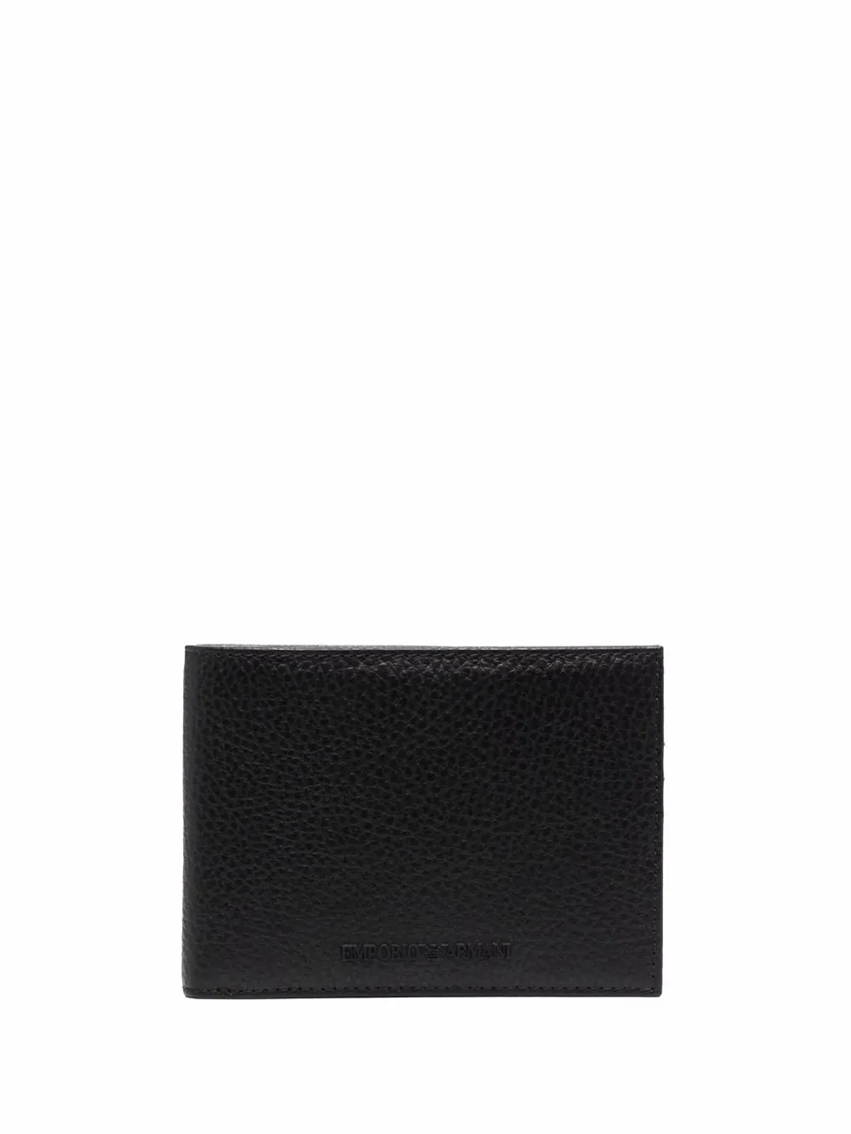 Emporio Armani ペブルド二つ折り財布 - 画像1