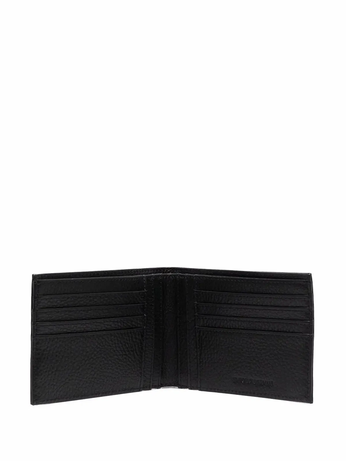Emporio Armani ペブルド二つ折り財布 - 画像3