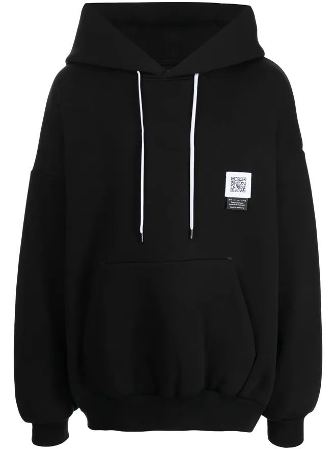 Fumito Ganryu Fumito Ganryu ケープスリーブ ドローコード付きフーディの商品画像