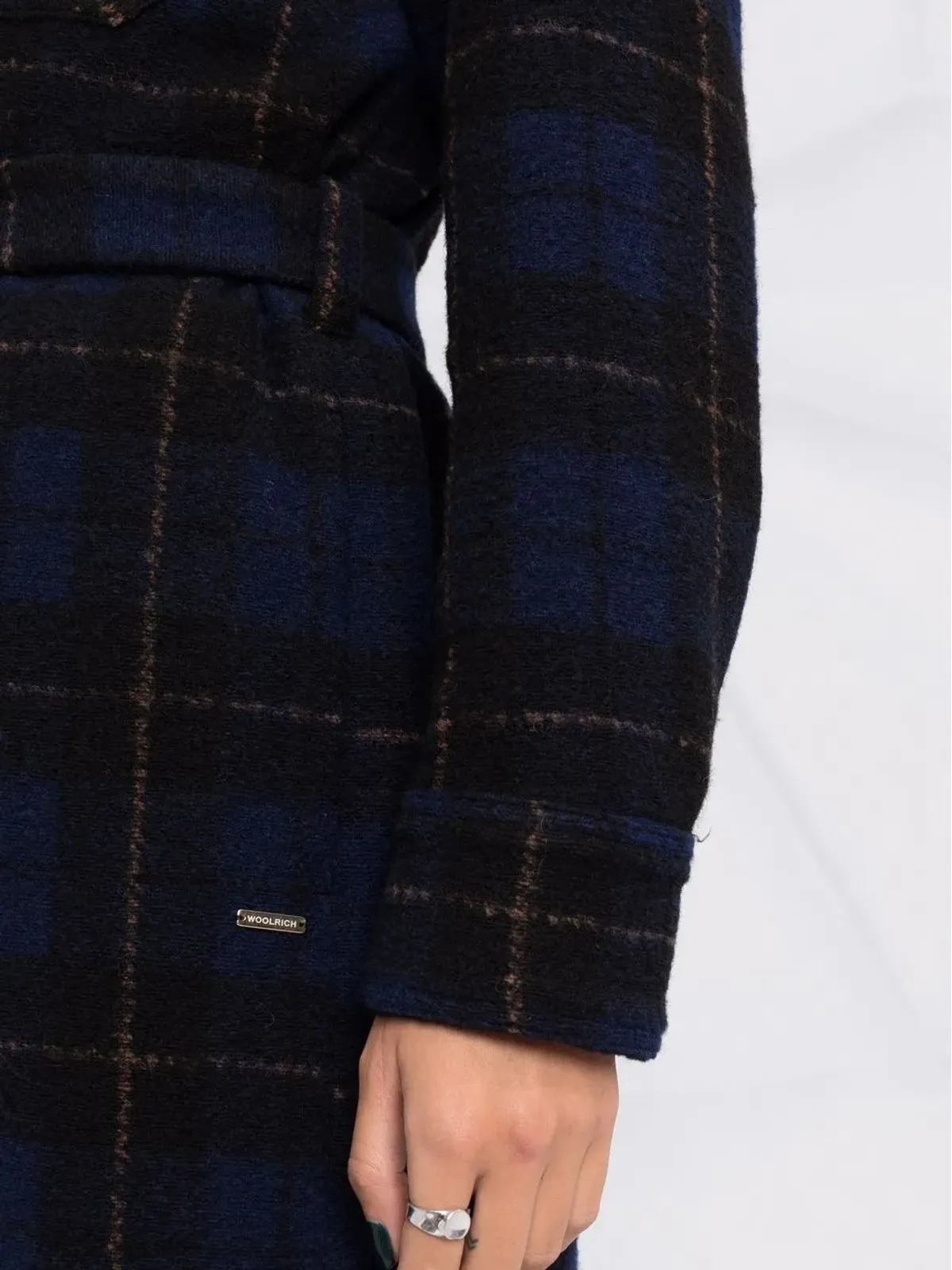 Woolrich タータンチェックコート - 画像5
