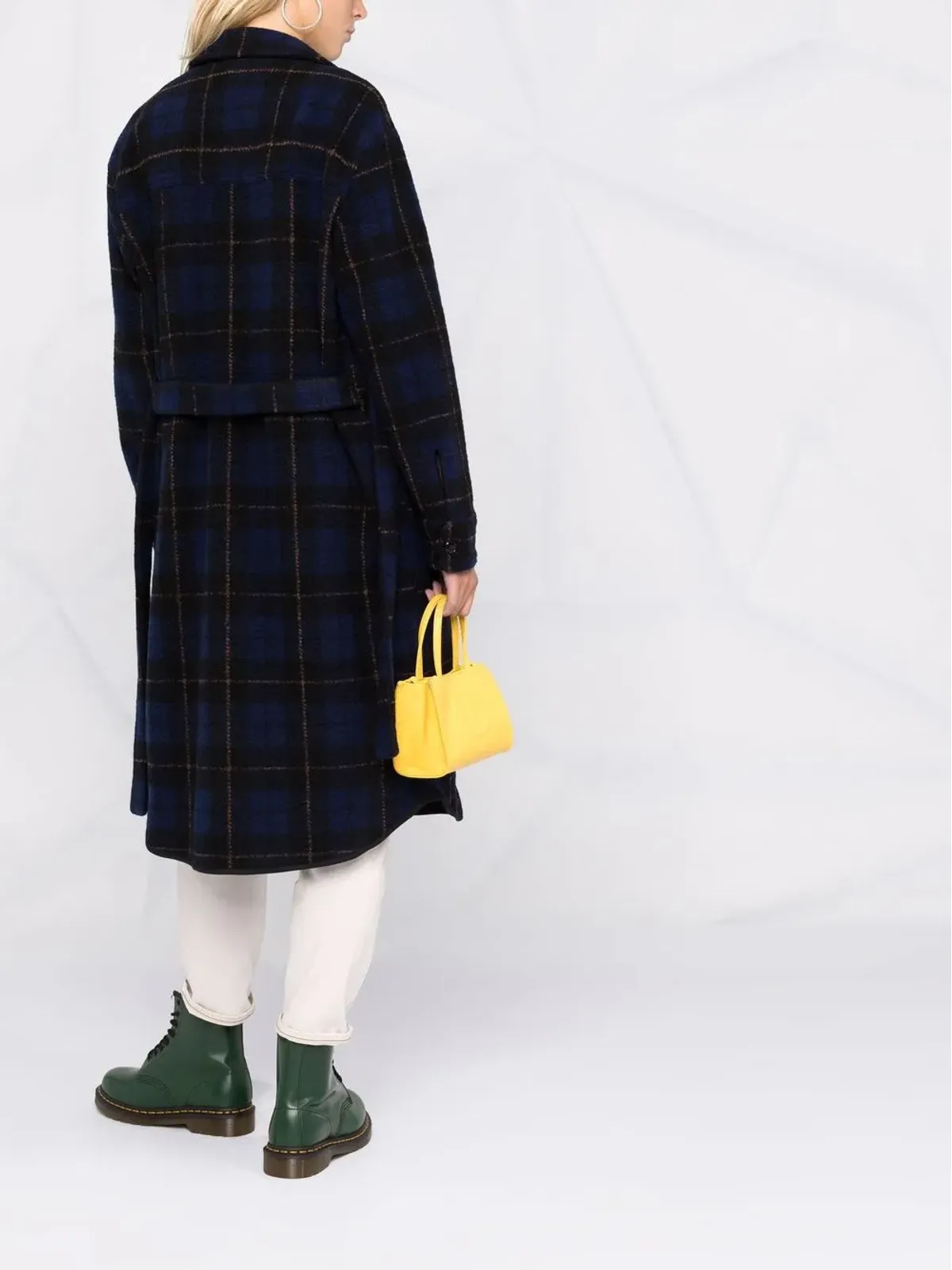 Woolrich タータンチェックコート - 画像4