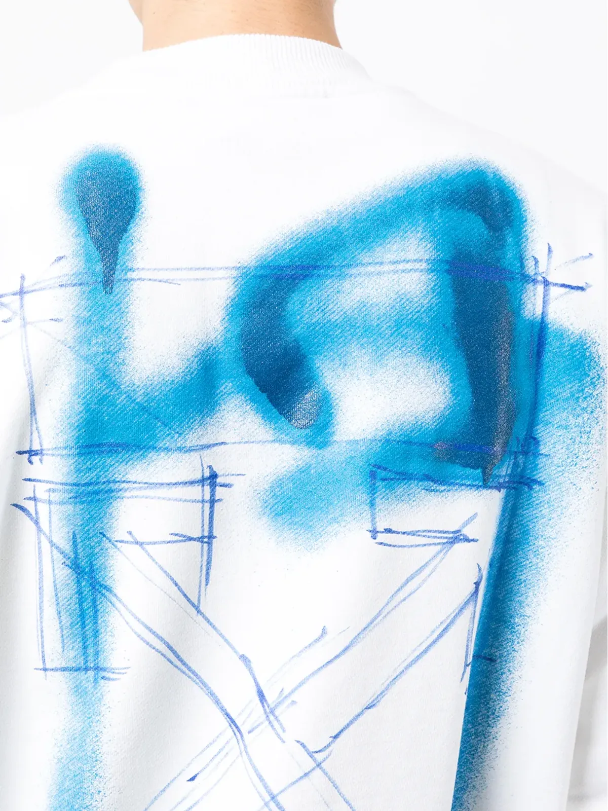 Off-White Spray Marker Arrows スウェットシャツ - 画像5