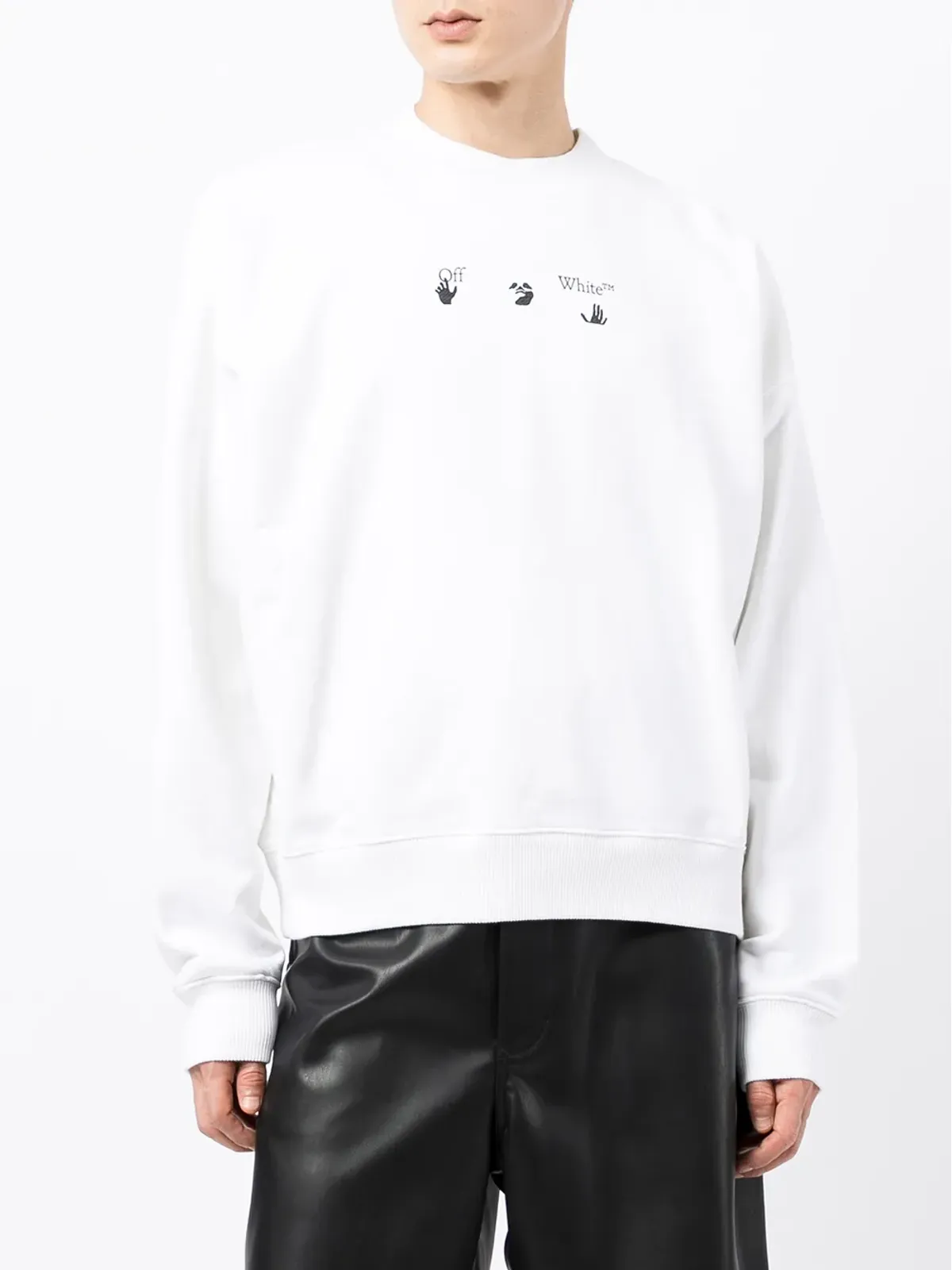 Off-White Spray Marker Arrows スウェットシャツ - 画像4