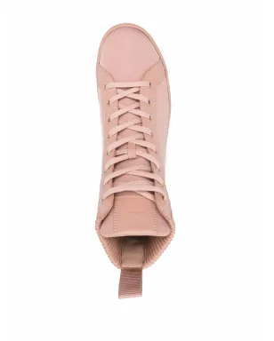 Gianvito Rossi ニットパネルド ハイトップスニーカー - サムネイル4
