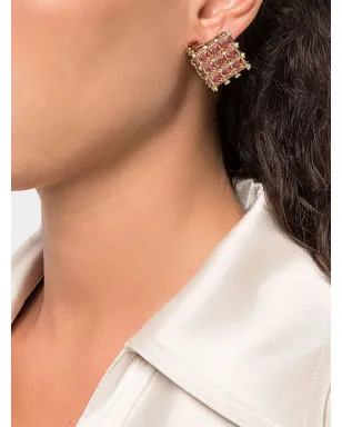 Swarovski Curiosa スタッド シングル イヤリング - ゴールド - サムネイル2