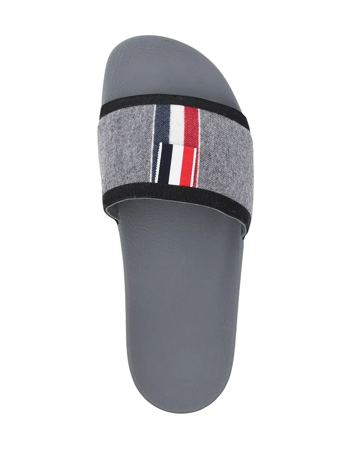 Thom Browne RWB-stripe ラバーサンダル グレー - 画像4