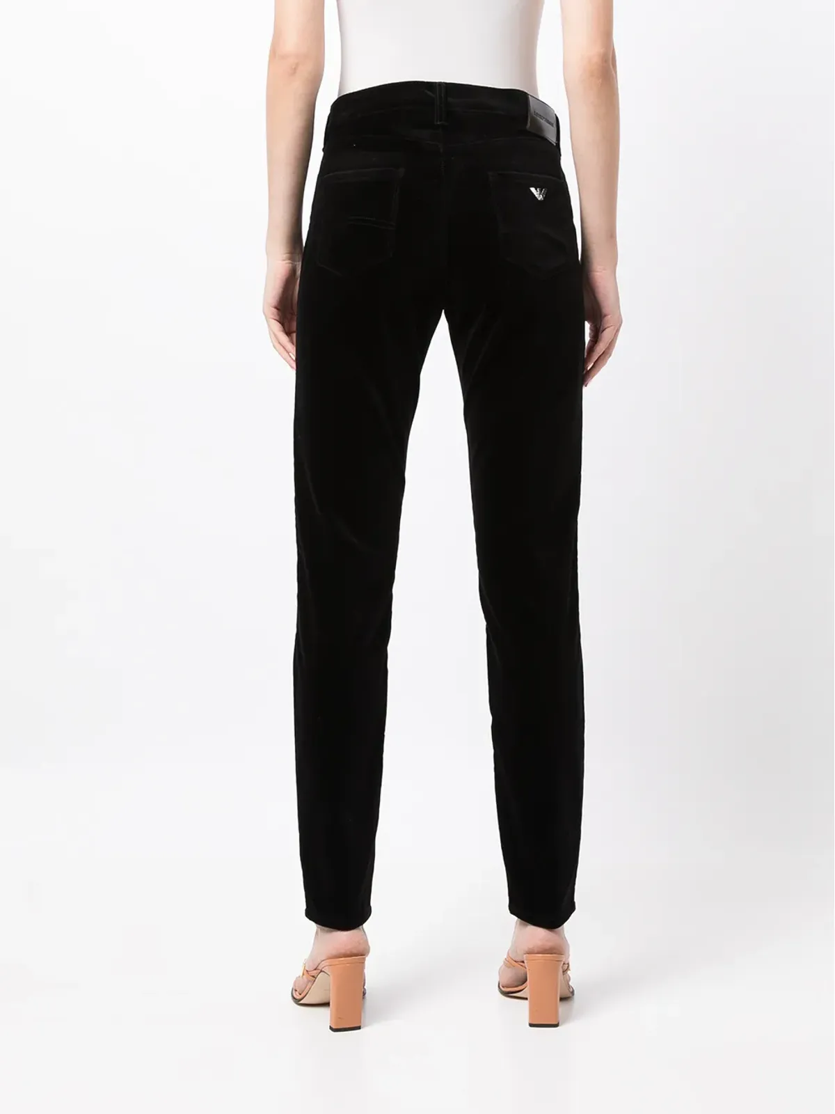 Emporio Armani スリムカット ミッドライズ ジーンズ - 画像4