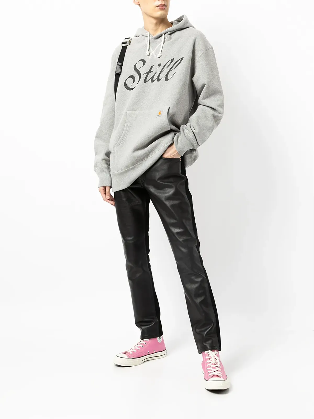 Junya Watanabe MAN Still-print コットンフーディー - 画像2