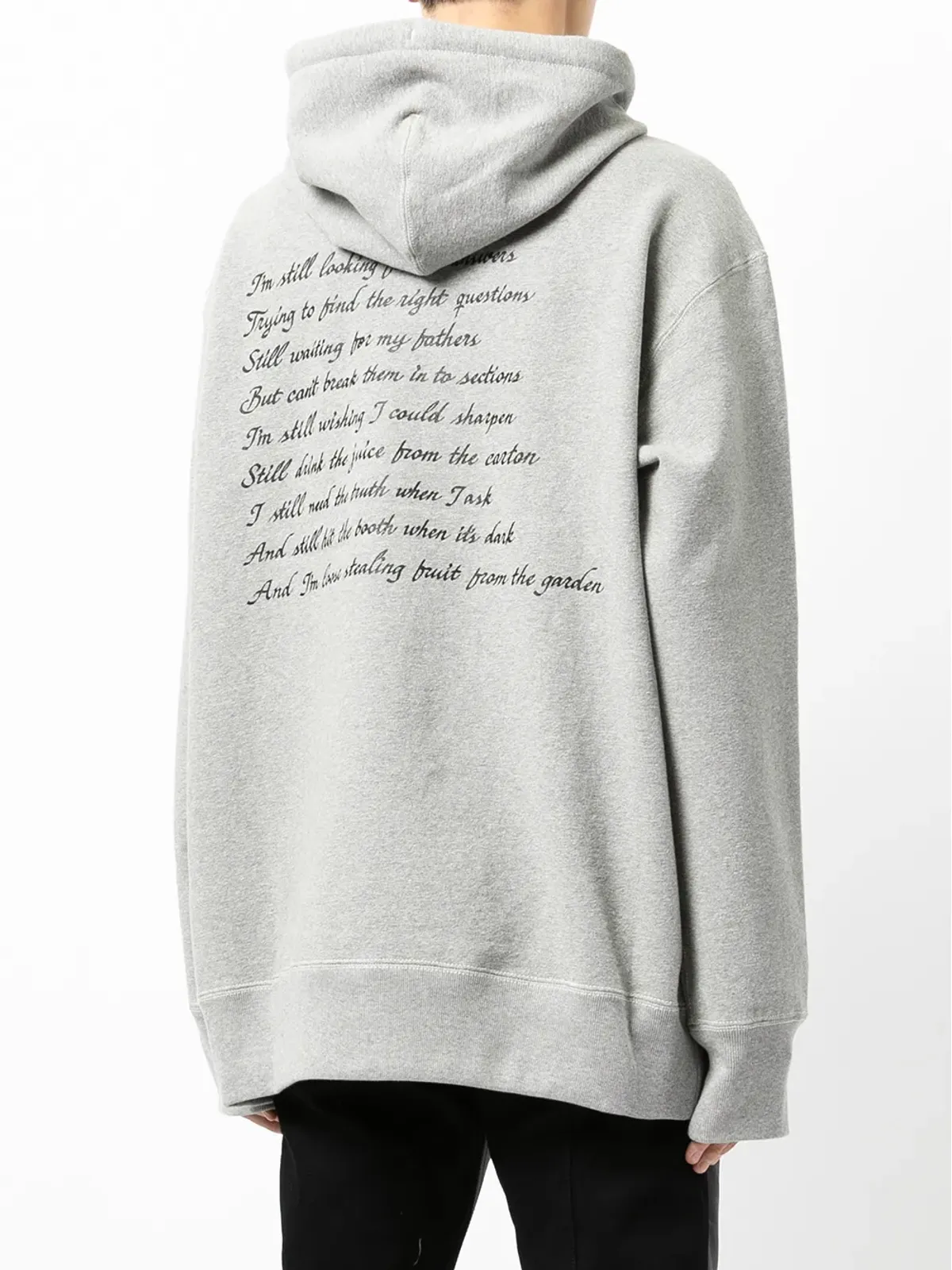 Junya Watanabe MAN Still-print コットンフーディー - 画像4