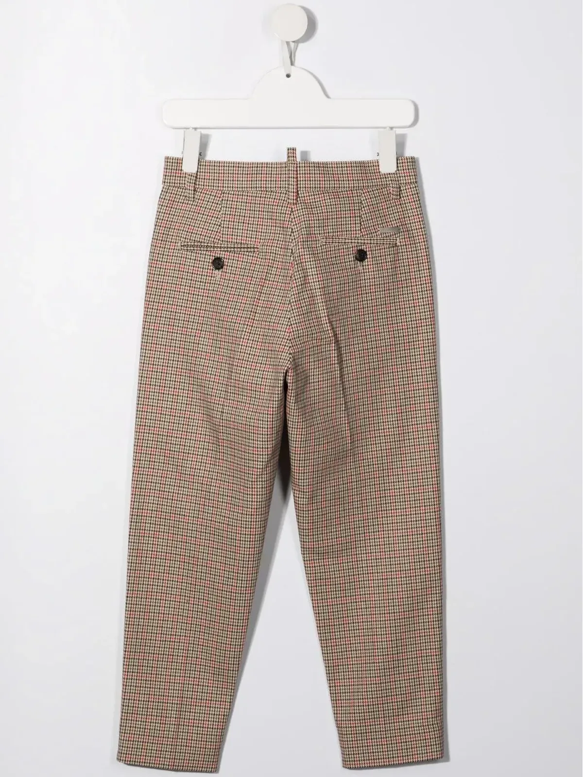 DSQUARED2 KIDS チェック柄テーラードトラウザー - 画像2