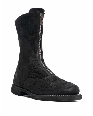 Guidi ジップ付きアンクルブーツ - ブラック - サムネイル2
