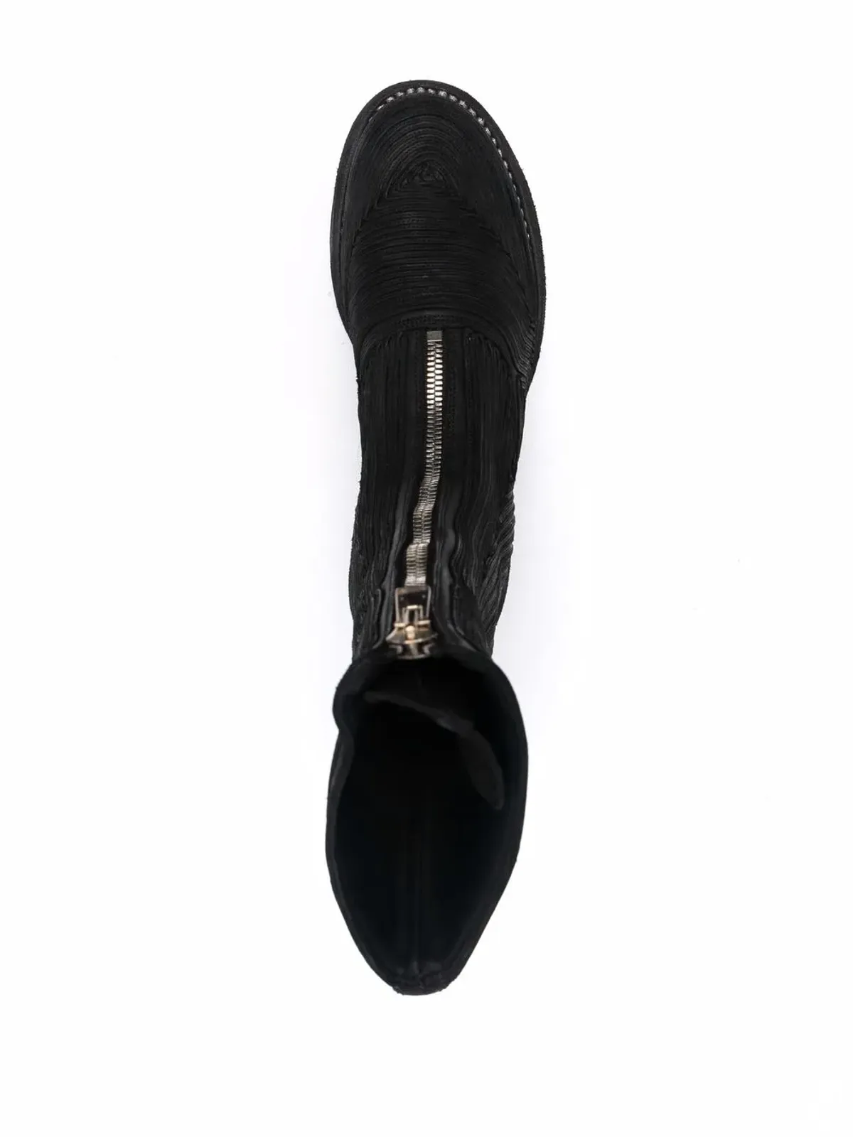 Guidi ジップ付きアンクルブーツ - ブラック - 画像4