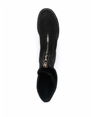 Guidi ジップ付きアンクルブーツ - ブラック - サムネイル4