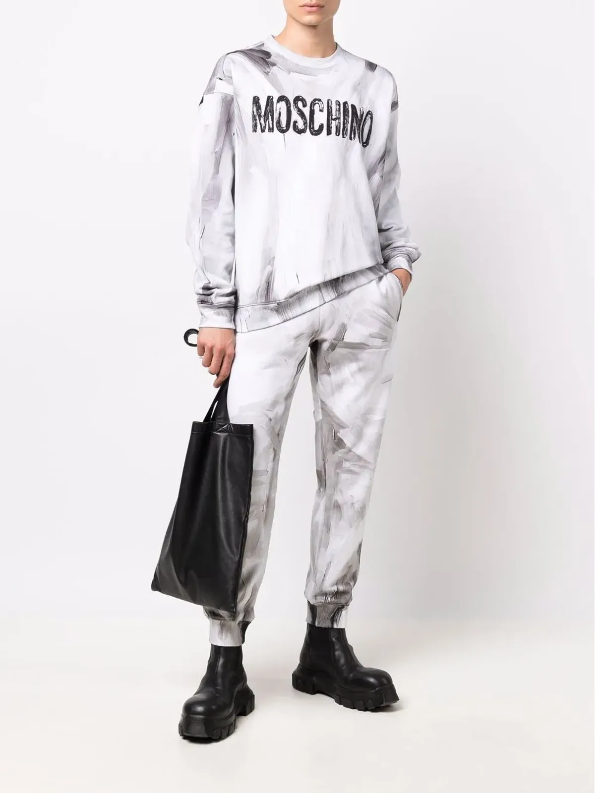 Moschino ロゴプリントディテール トラックパンツ - 画像2