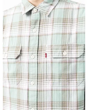 Levi's チェック柄シャツ - グリーン - サムネイル5