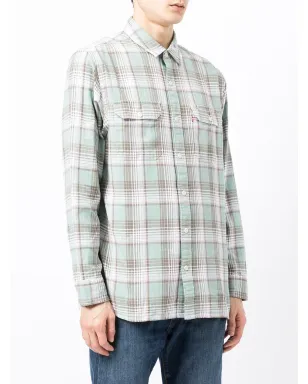 Levi's チェック柄シャツ - グリーン - サムネイル3