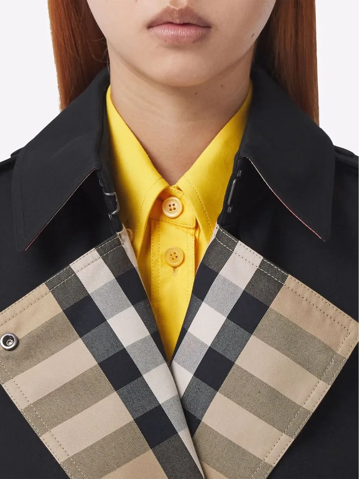 Burberry ガバーディン トレンチコート - ブラック - 画像5