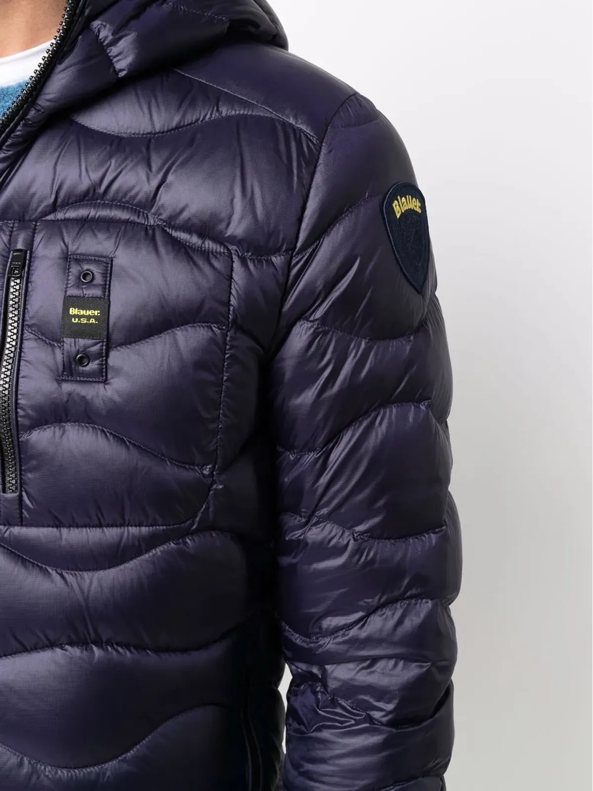 Blauer モーリス キルテッド ダウンジャケット - 画像5