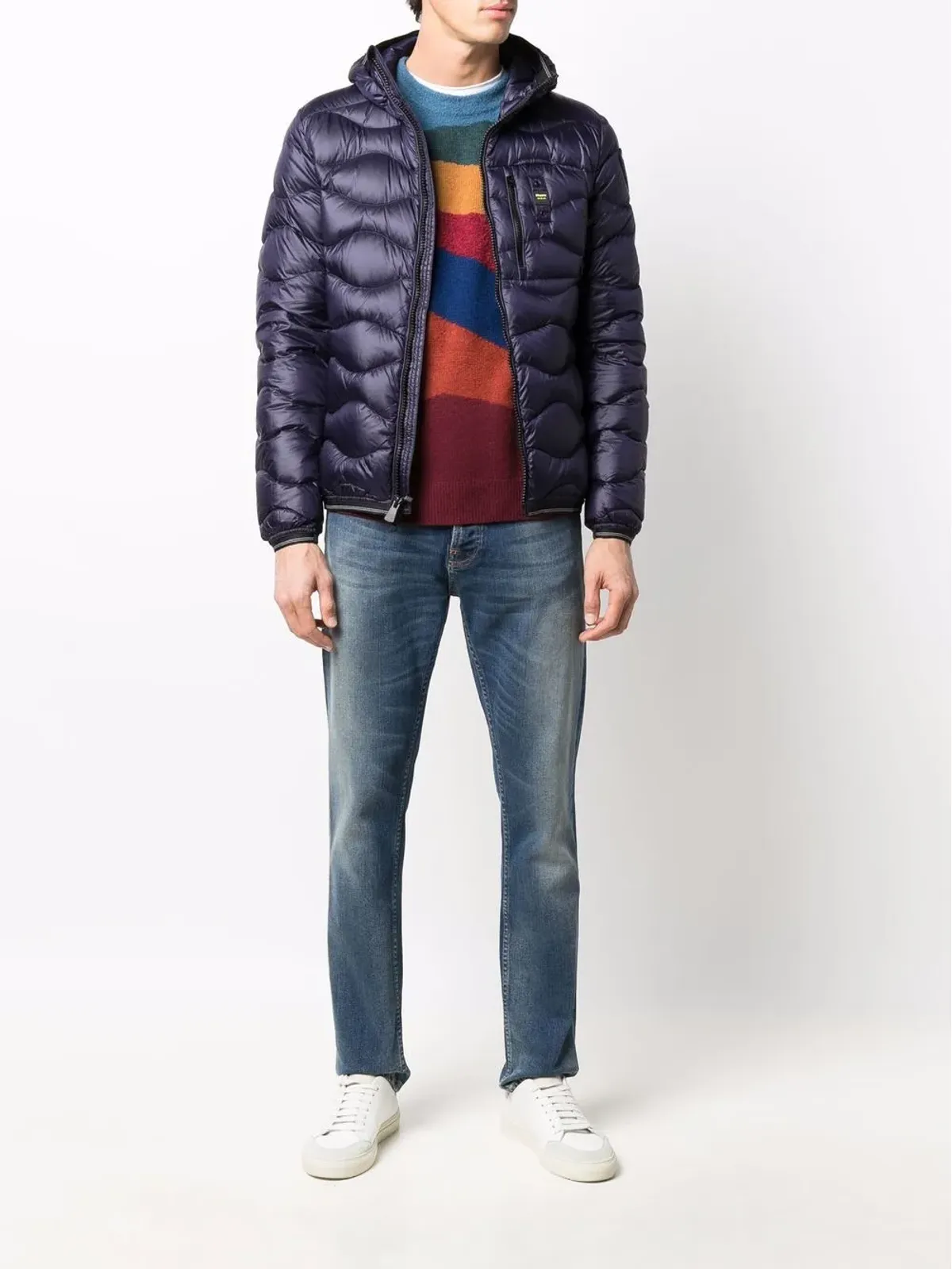 Blauer モーリス キルテッド ダウンジャケット - 画像2