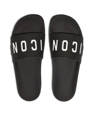 DSQUARED2 ロゴプリント フラットスライド - サムネイル4
