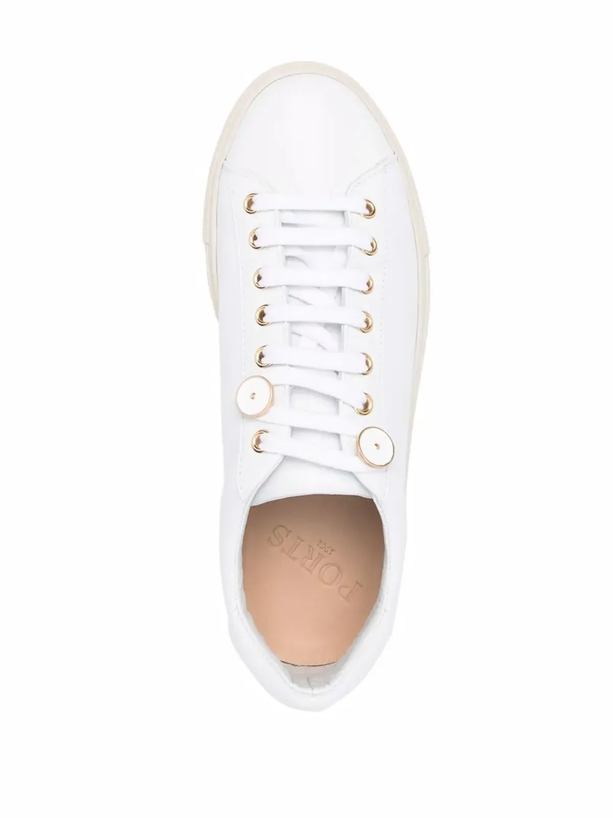 Ports 1961 ロートップフラットフォームスニーカー - 画像4